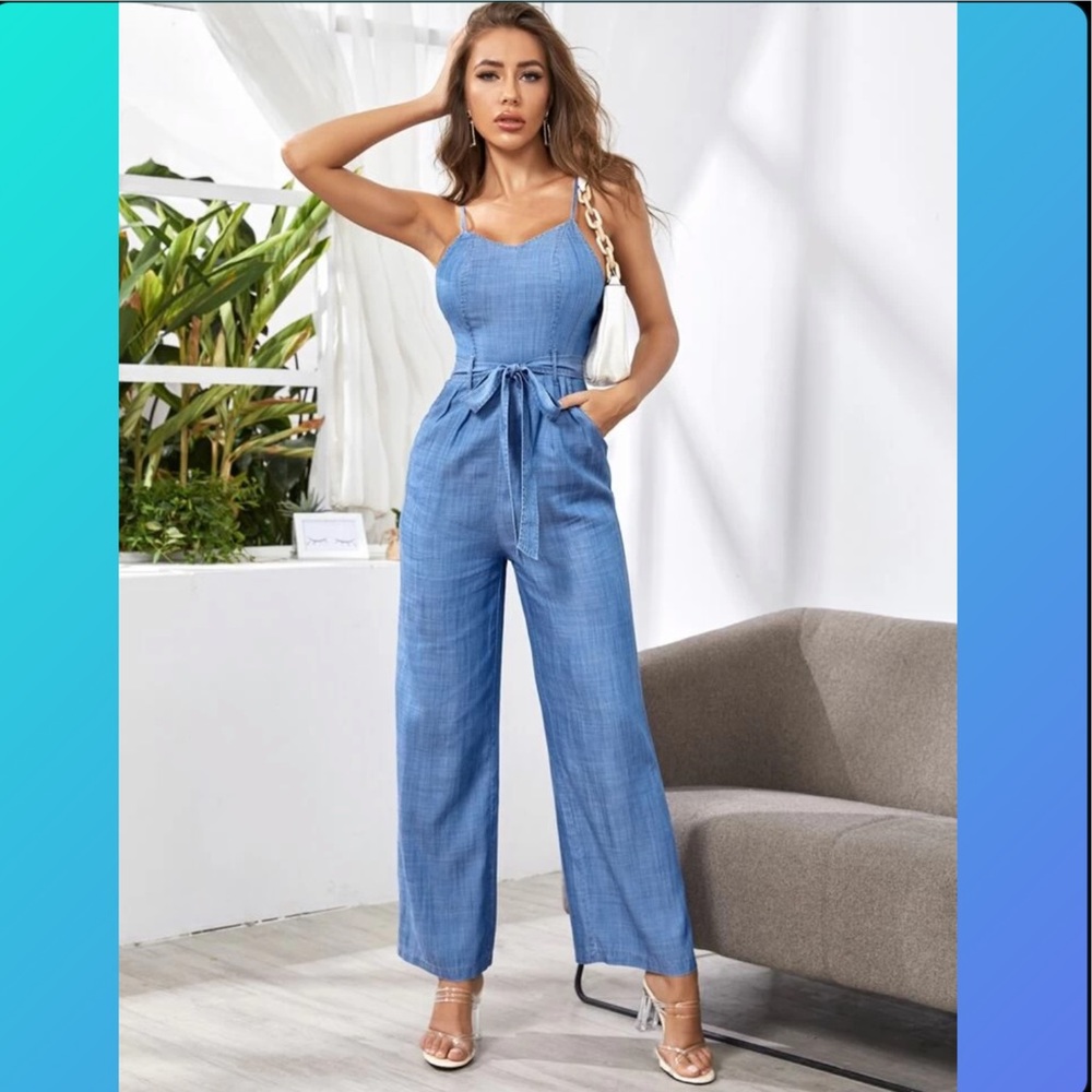 🆕☀️Katy Perry’s Picks SHEIN Denim Jumpsuit☀️